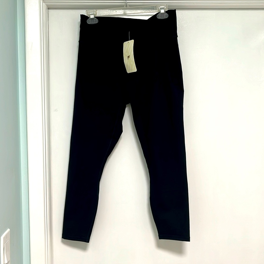 NWT Fabletics Black High waisted leggings XL
